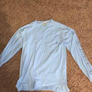 PINK blue long sleeve